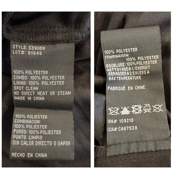 Blondie Nites "Charlotte" Long Mesh Off the Shoulder Ruffle Skirt Dress Size 13 - Picture 13 of 15